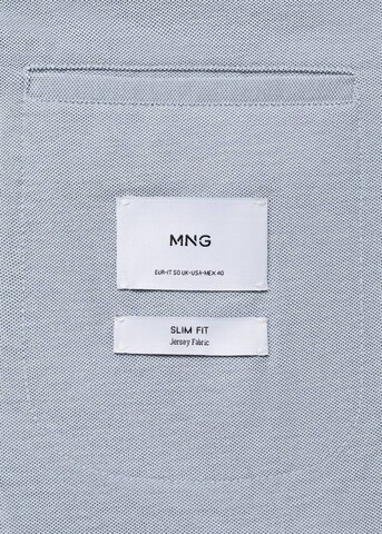 MANGO MAN Slim fit Suit Jacket 'Verner' in Blue