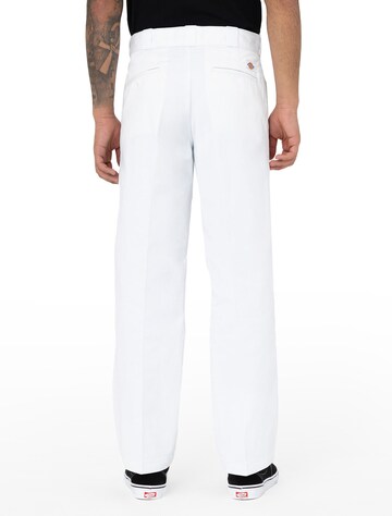 DICKIES - Regular Calças '874 Original' em branco