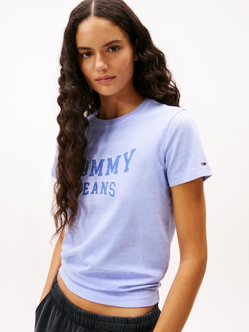 Tricou 'VARSITY' de la Tommy Jeans pe albastru