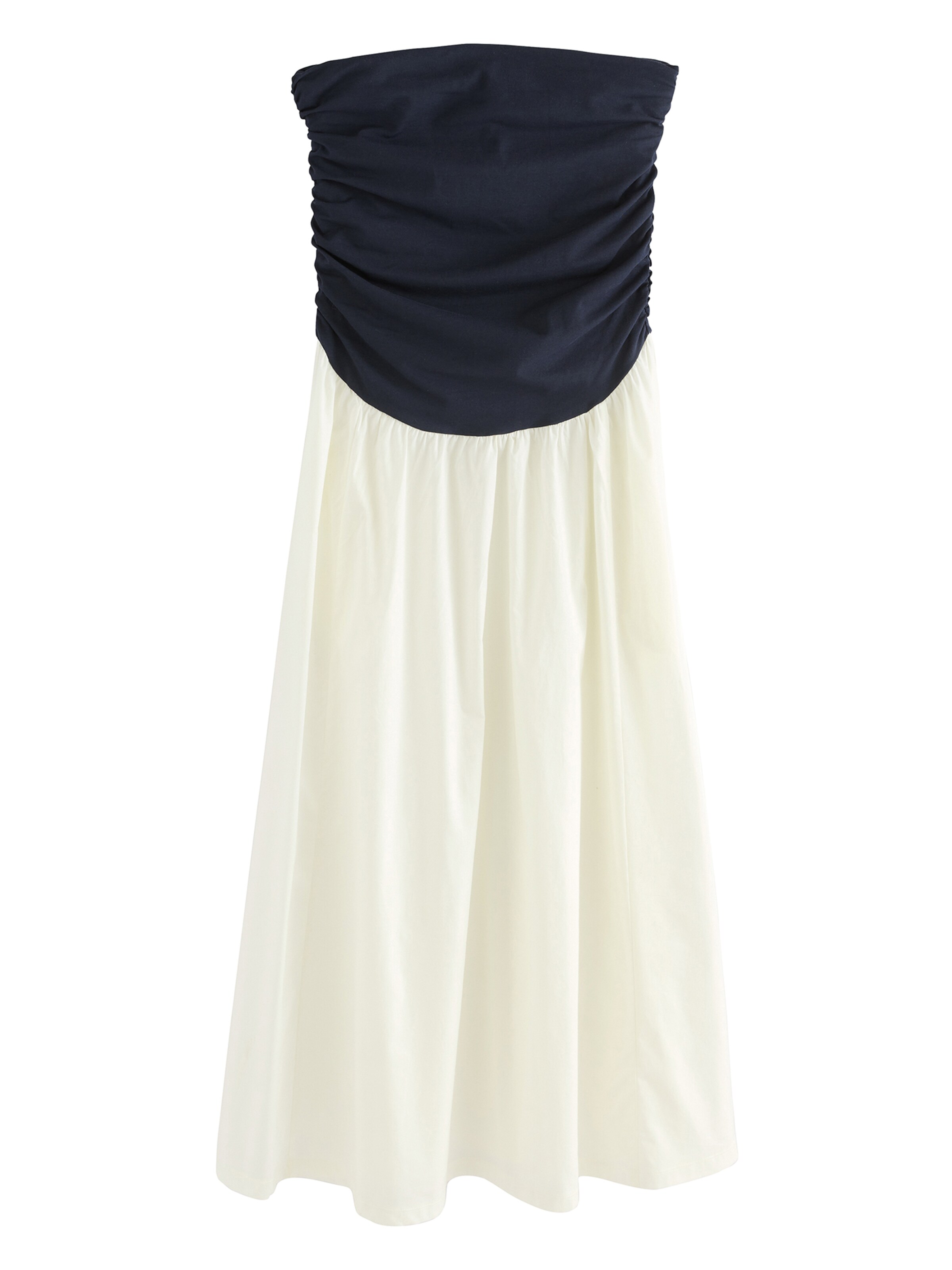 Next Καλοκαιρινό φόρεμα σε μπλε: μπροστά