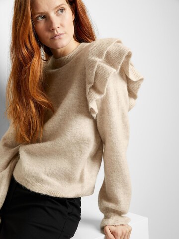 SELECTED FEMME Pullover in Beige