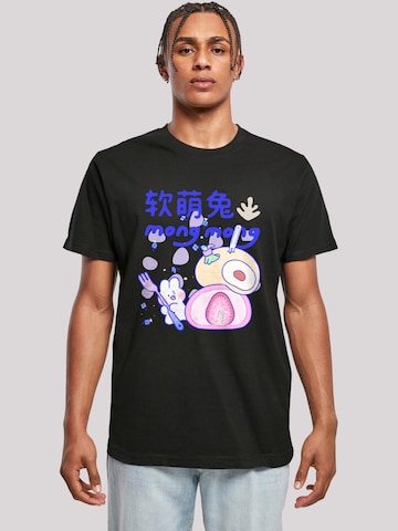 T-Shirt F4NT4STIC en noir : devant