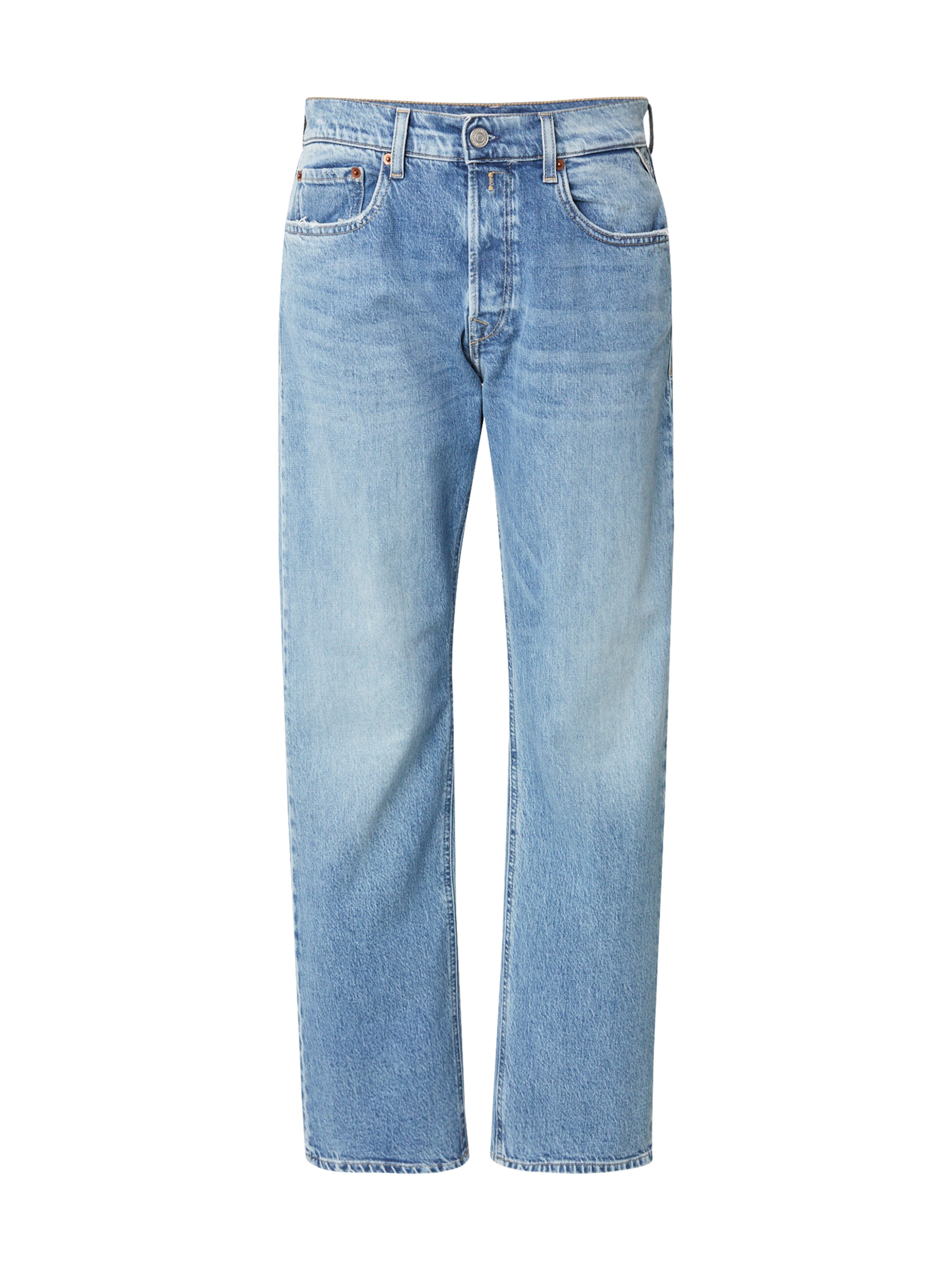 REPLAY tavaline Teksapüksid 'AUBRY', värv sinine: eest vaates