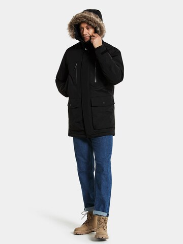 Didriksons Outdoor jacket 'Fredrik' in Black