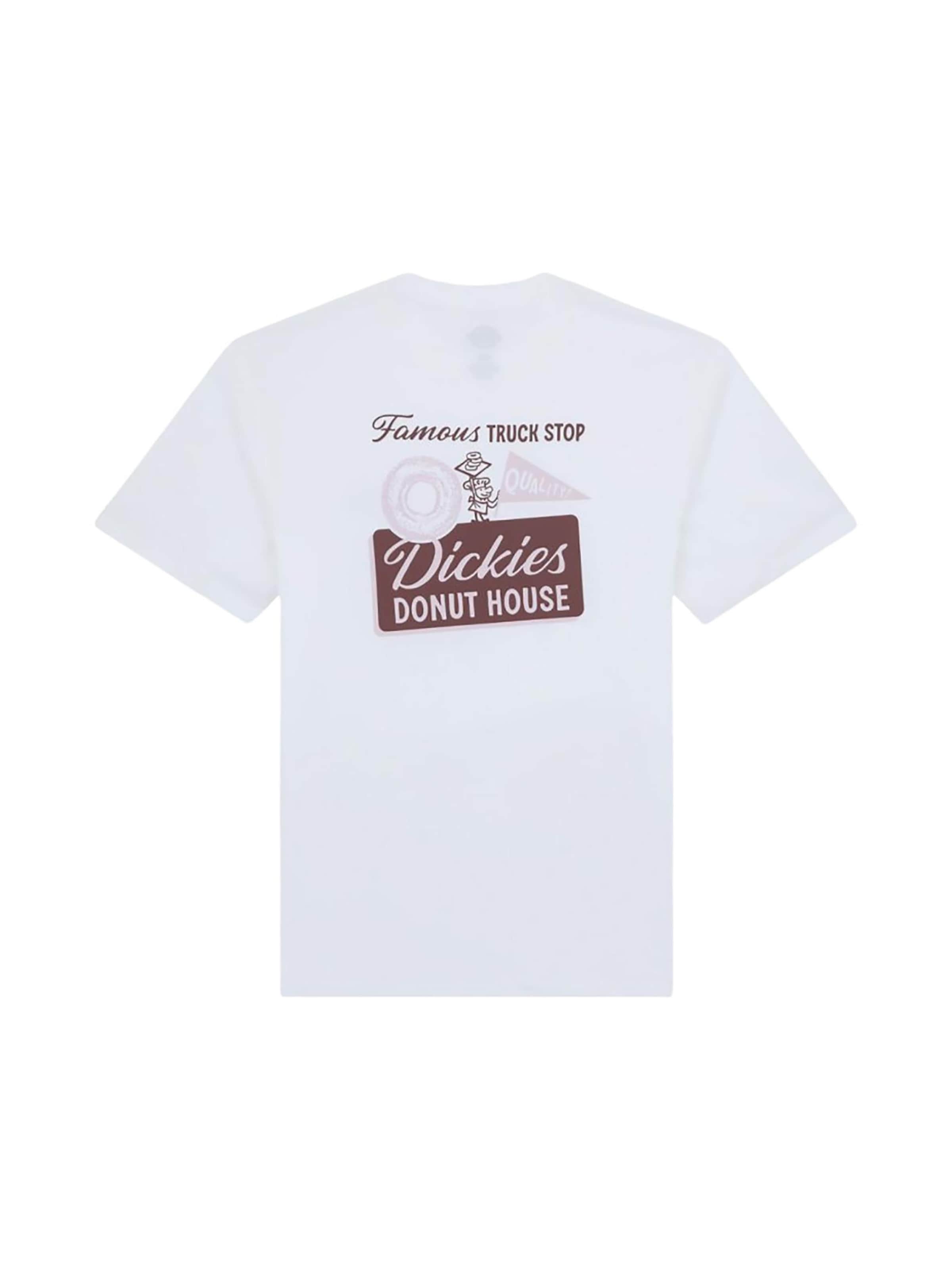 DICKIES - Camiseta 'Donut House' en blanco
