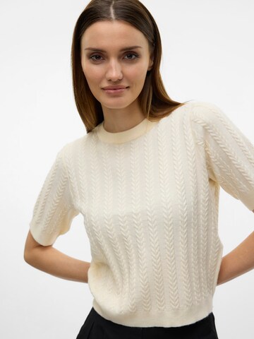 VERO MODA Trui 'VMJenny' in Beige