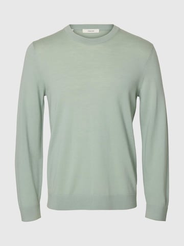 SELECTED Sweater 'SLHTray' in Green: front