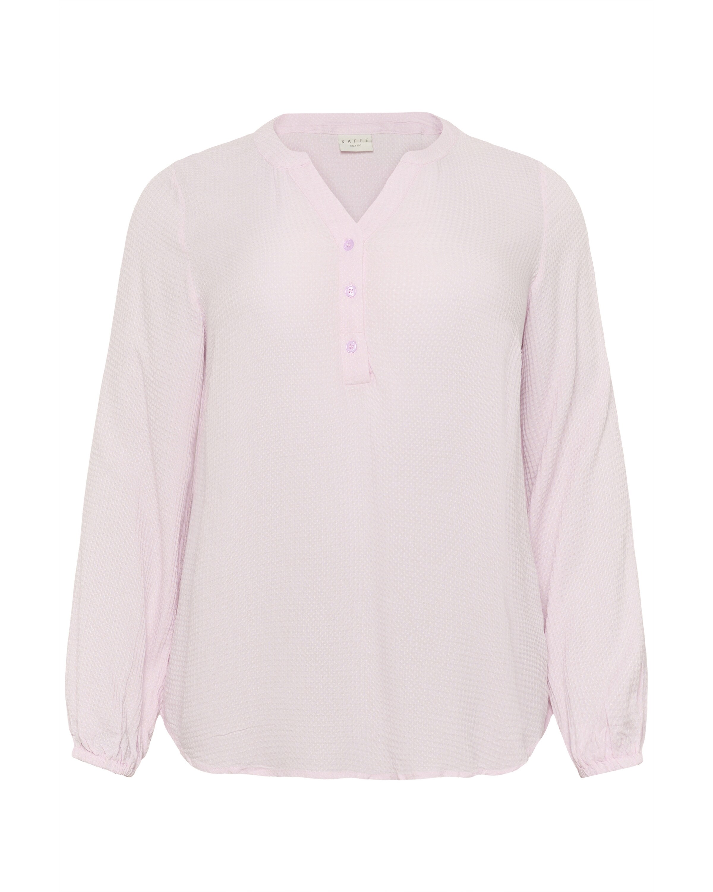 KAFFE CURVE Bluse 'KC Mahlena' i pink: forside