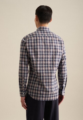 Coupe slim Chemise SEIDENSTICKER en bleu