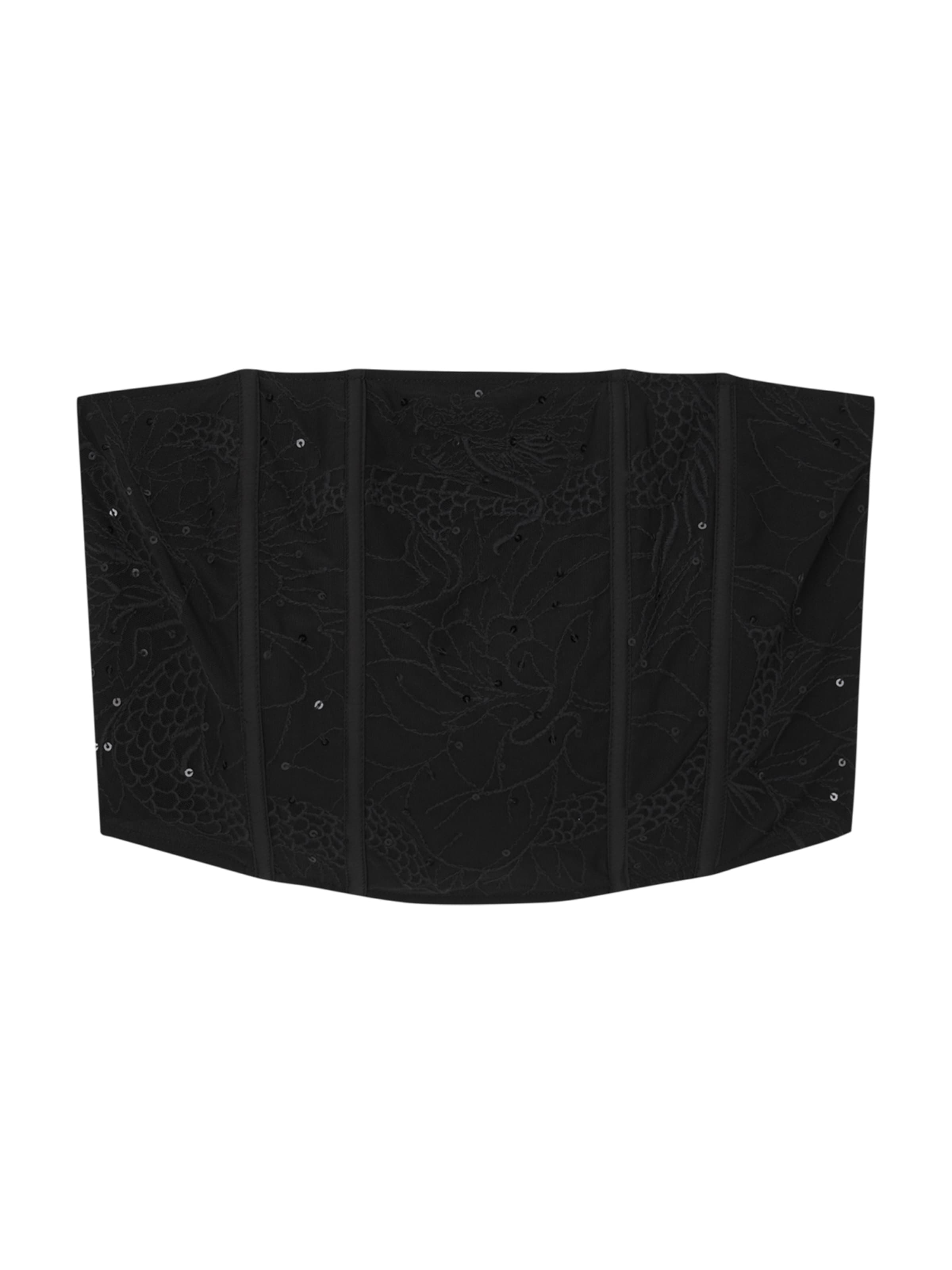 Pull&Bear Topp i svart: framsida