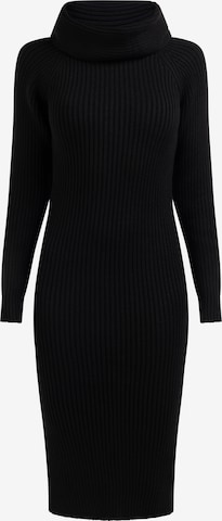 faina Knit dress in Black: front