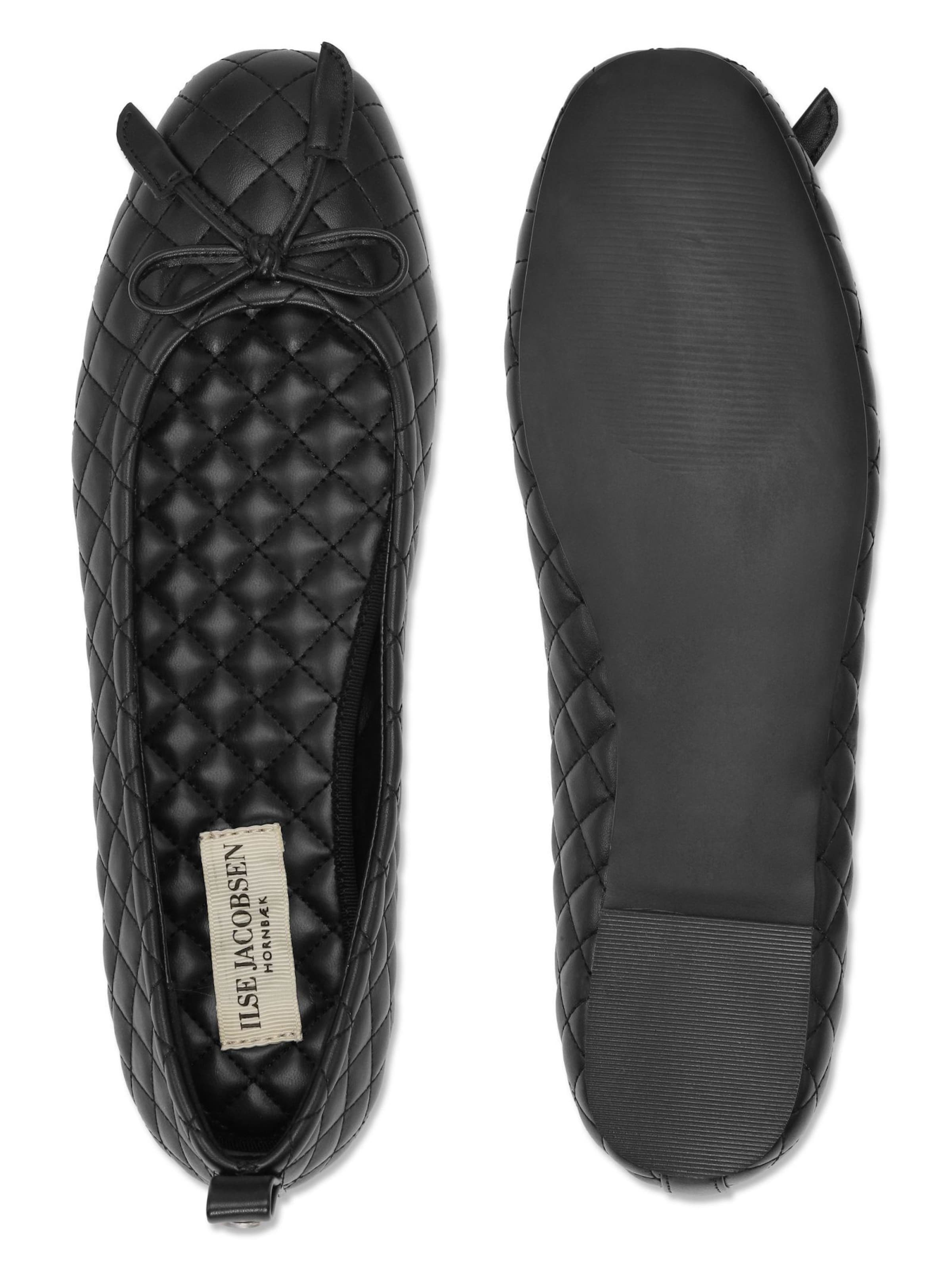 ILSE JACOBSEN Ballerina 'Alture01' in Zwart