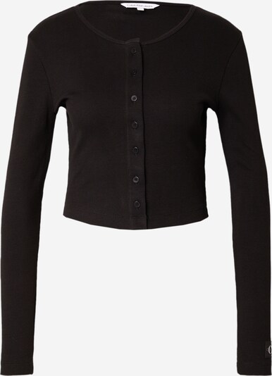 Calvin Klein Jeans Adīta jaka, krāsa - melns, Preces skats