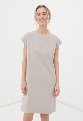 Finn Flare Sommerkleid 'Basic' in Beige: Vorderseite