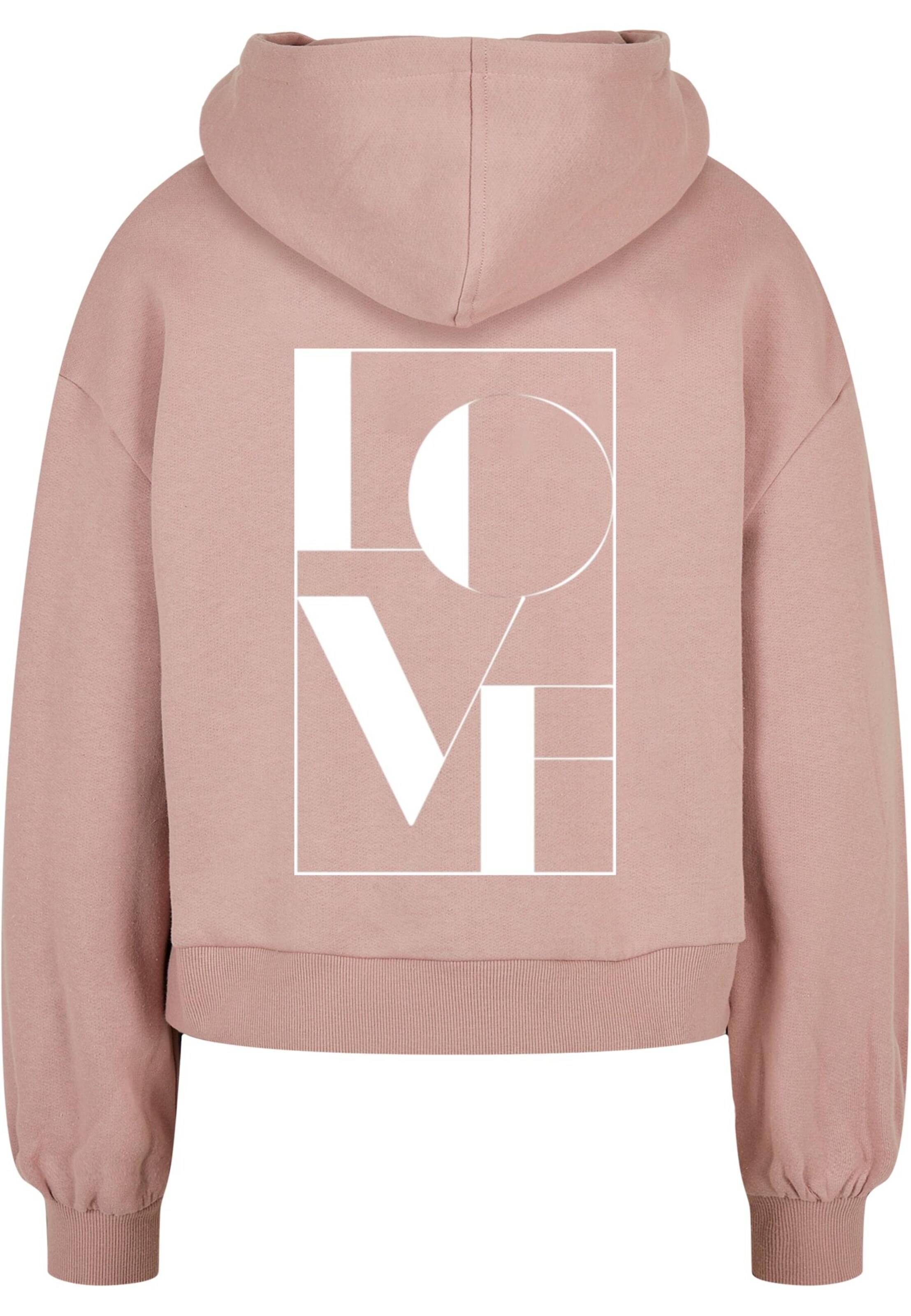 Felpa 'Love' di Merchcode in rosa