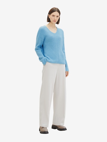 TOM TAILOR Pullover in Blau