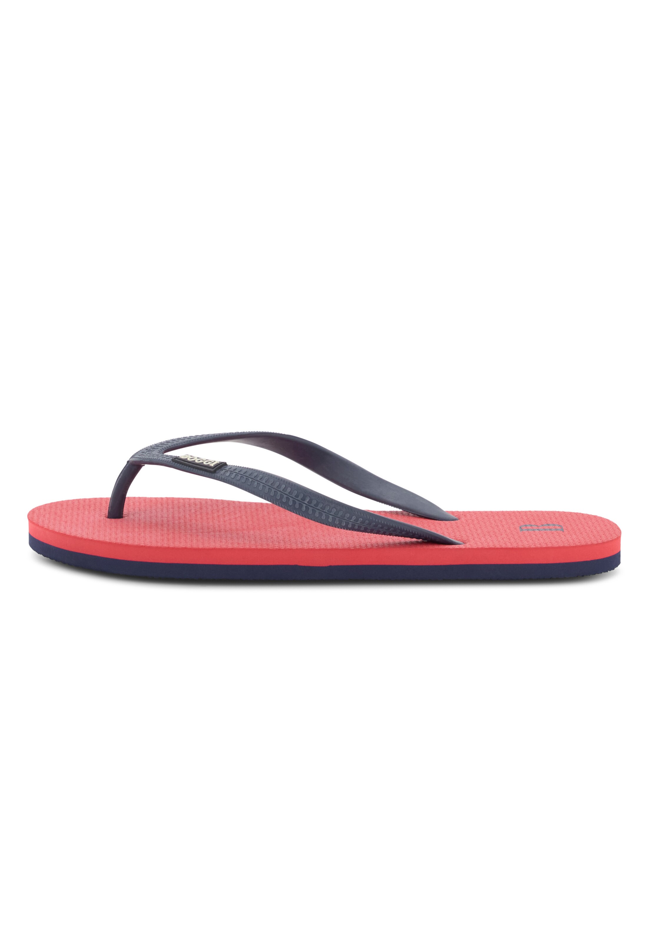 Tongs Boggi Milano en bleu : devant