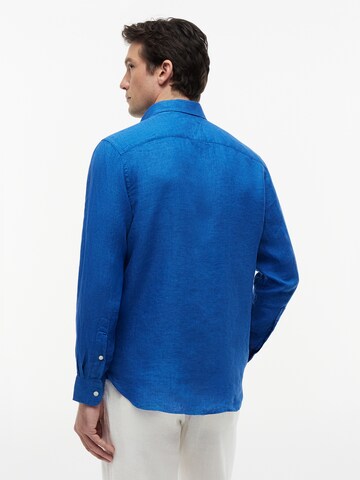 Coupe regular Chemise TOMMY HILFIGER en bleu
