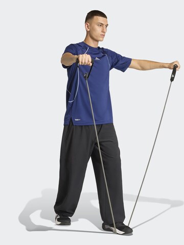 ADIDAS PERFORMANCE Performance Shirt 'Tech App' in Blue: front