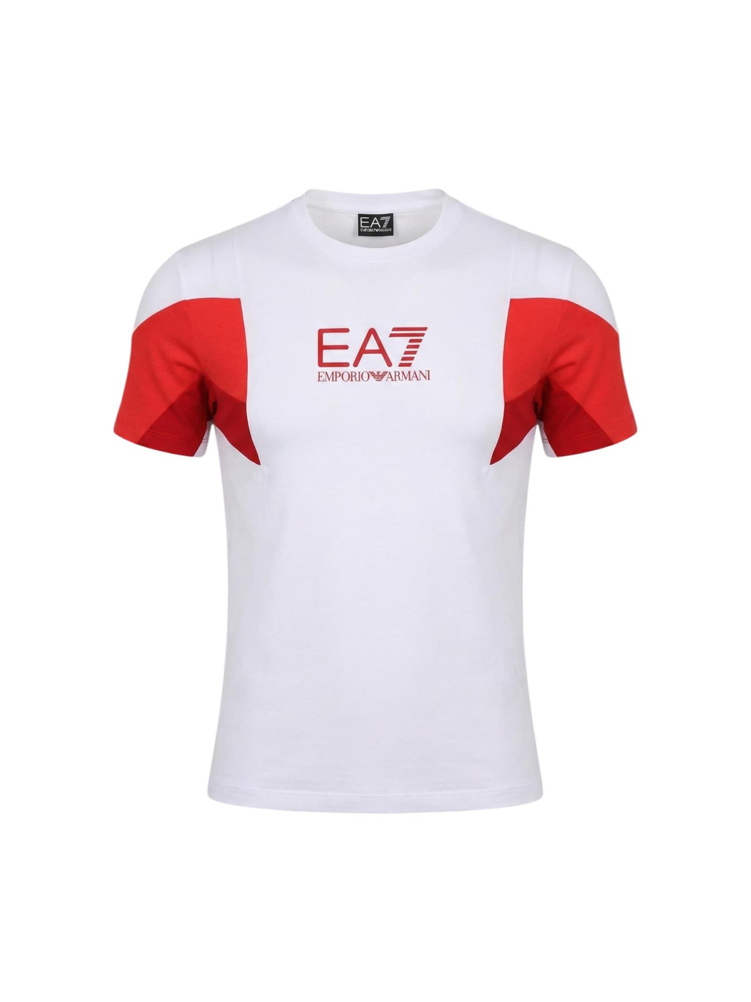 Maglietta '7M001603 AF12503' di EA7 Emporio Armani in bianco: frontale