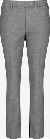 GERRY WEBER Regular Trousers with creases 'Citystyle' in Grey: front