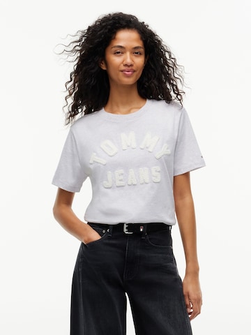Tommy Jeans Μπλουζάκι σε γκρι: μπροστά