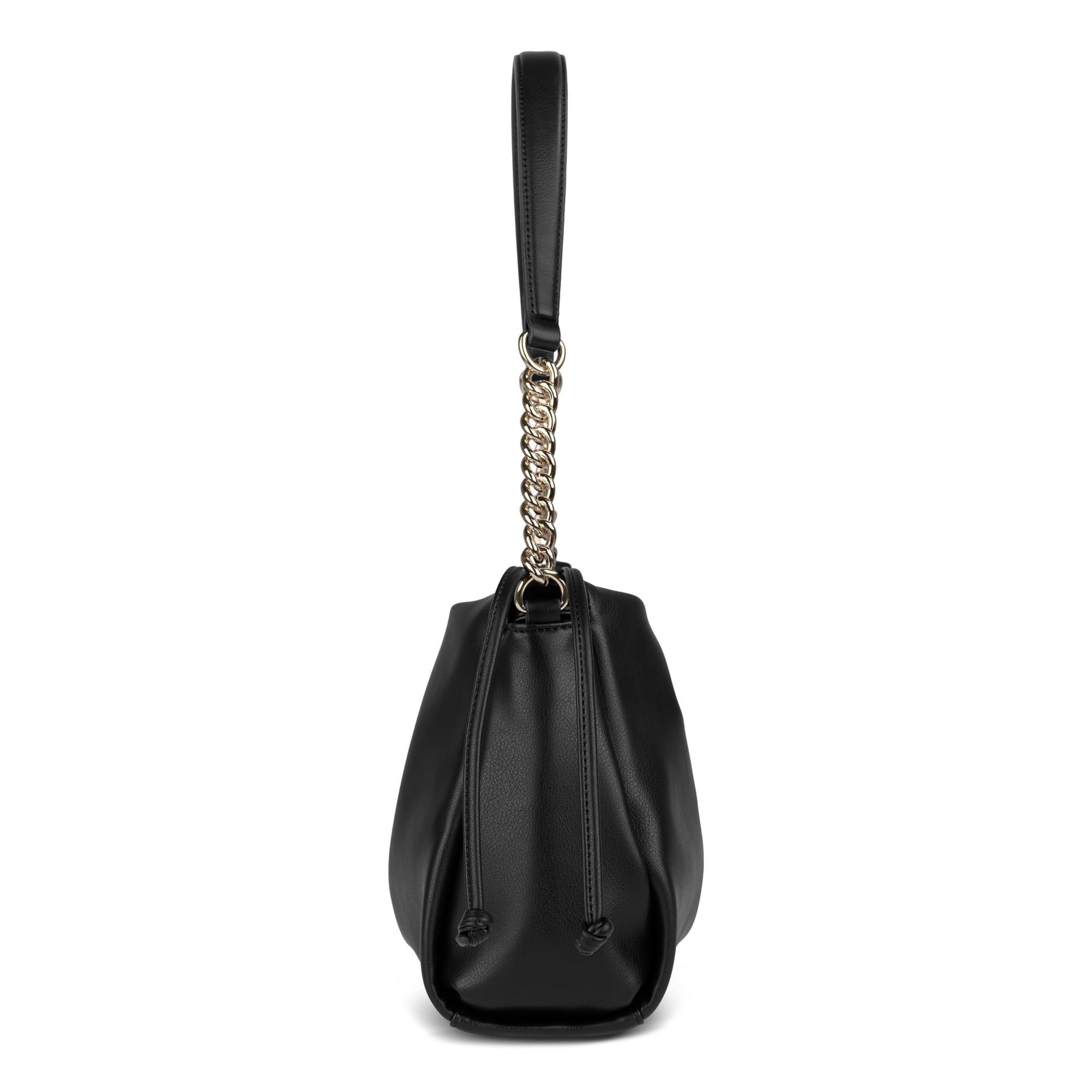 bugatti Schultertasche 'Leni ' in Schwarz