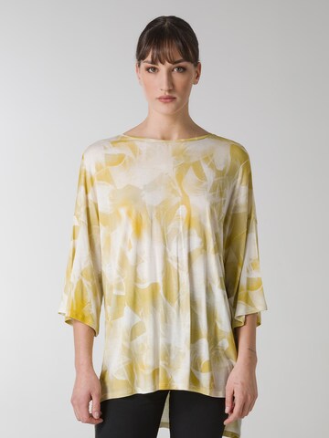 DEHA Oversized shirt in Geel: voorkant