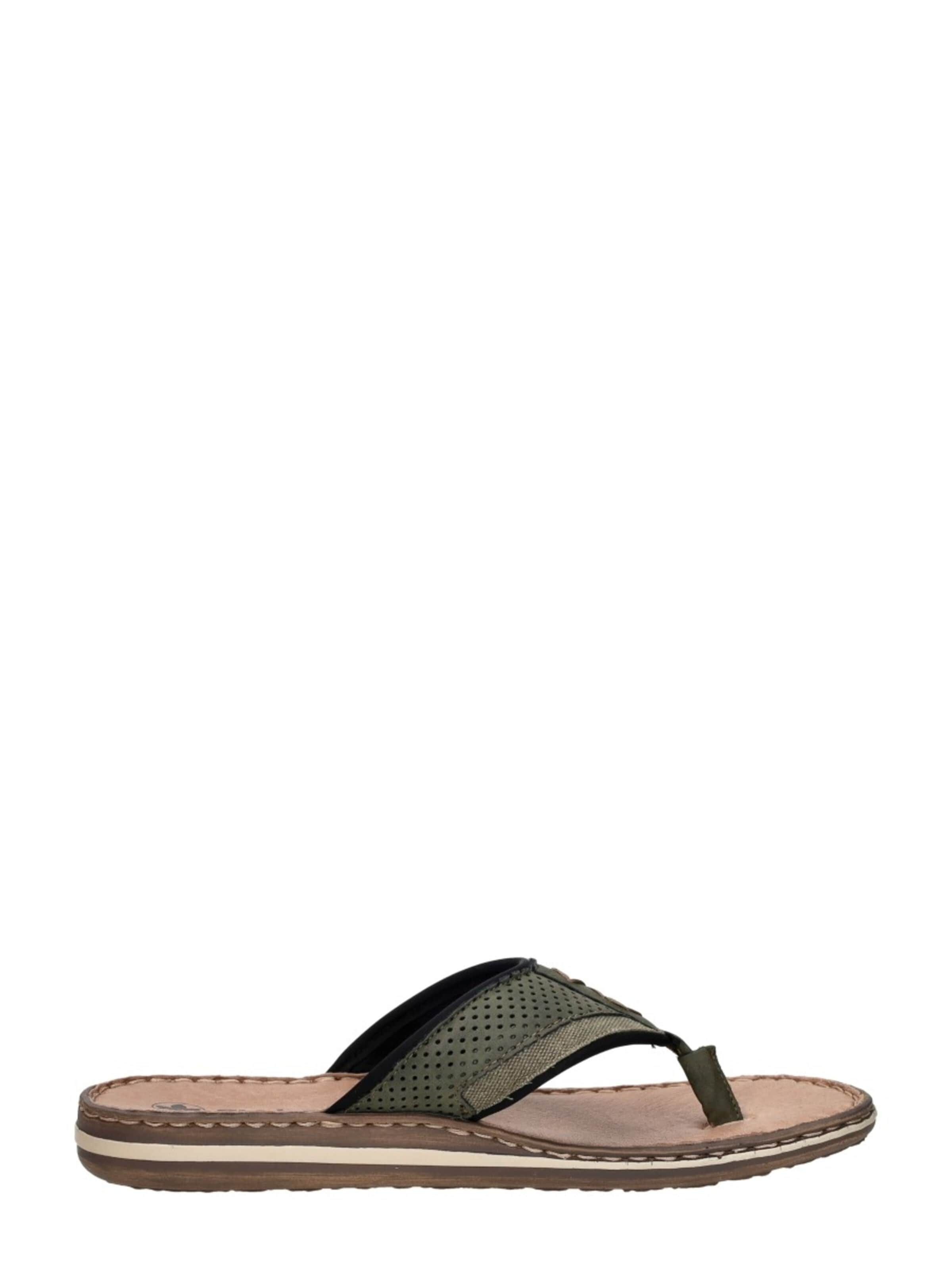 Rieker Teenslippers 'Teen' in Groen
