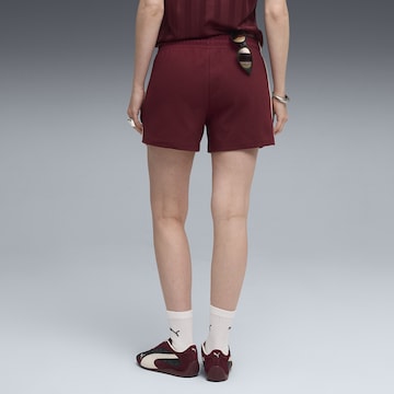 PUMA Regular Sportbroek 'T7' in Rood