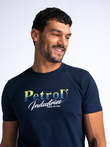 Petrol Industries Μπλουζάκι ''Summerdrive' σε μπλε