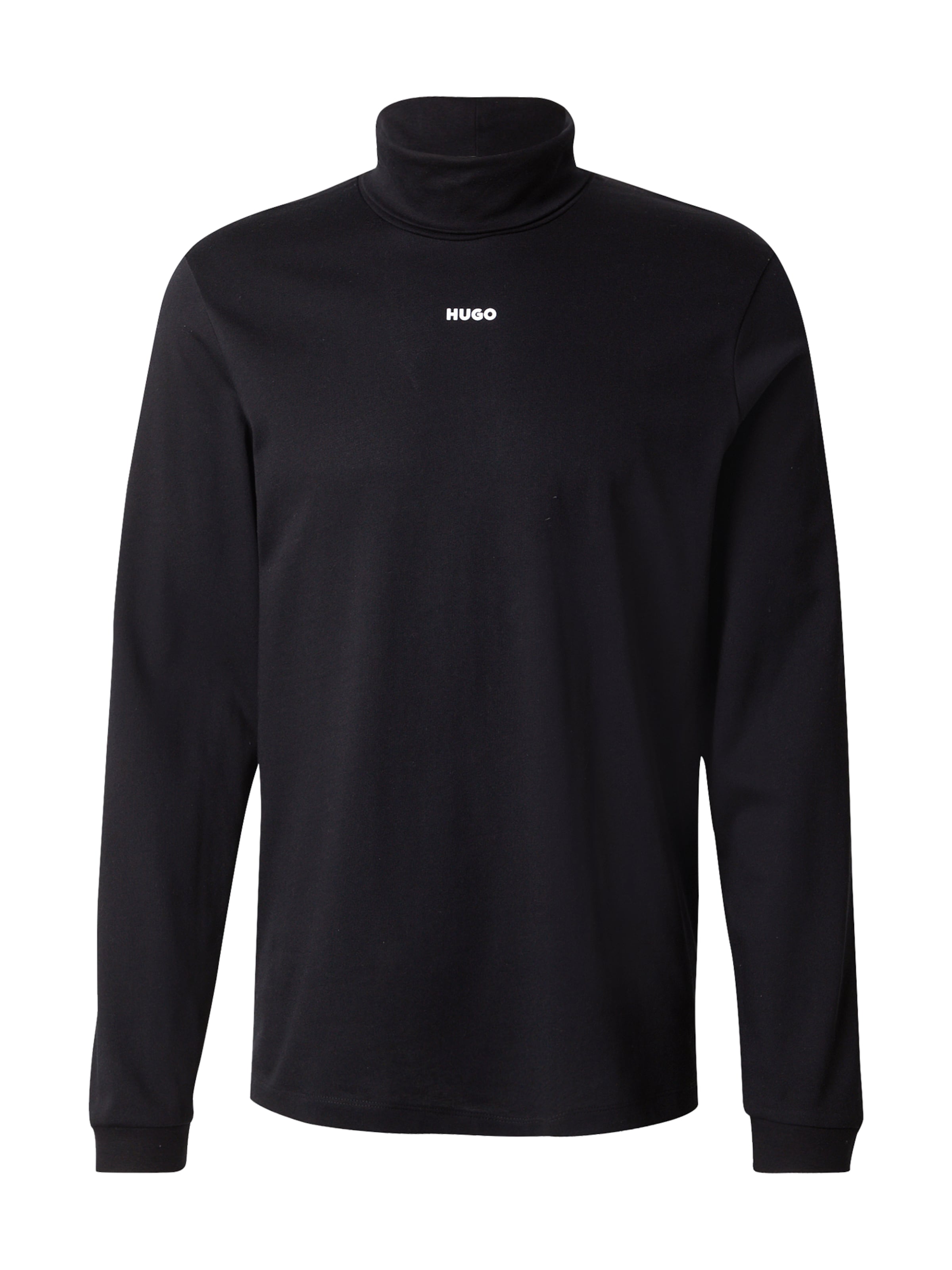 Tricou 'Daporollo' de la HUGO pe negru: față