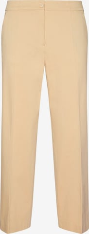 Regular Pantalon Elena Mirò en beige : devant