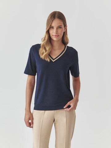 TATUUM Bluse 'CHIARA' in Blau: Vorderseite