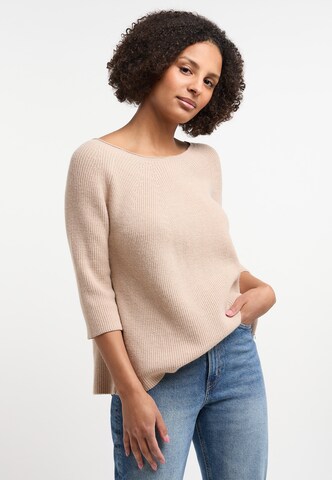 Frieda & Freddies NY Pullover in Beige: Vorderseite