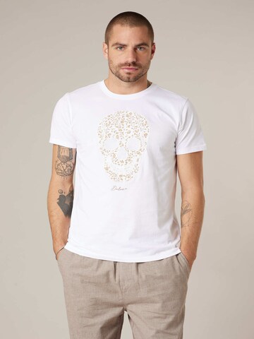 T-Shirt 'Shadow' Deeluxe en blanc : devant