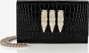 Philipp Plein - Clutches em preto: frente
