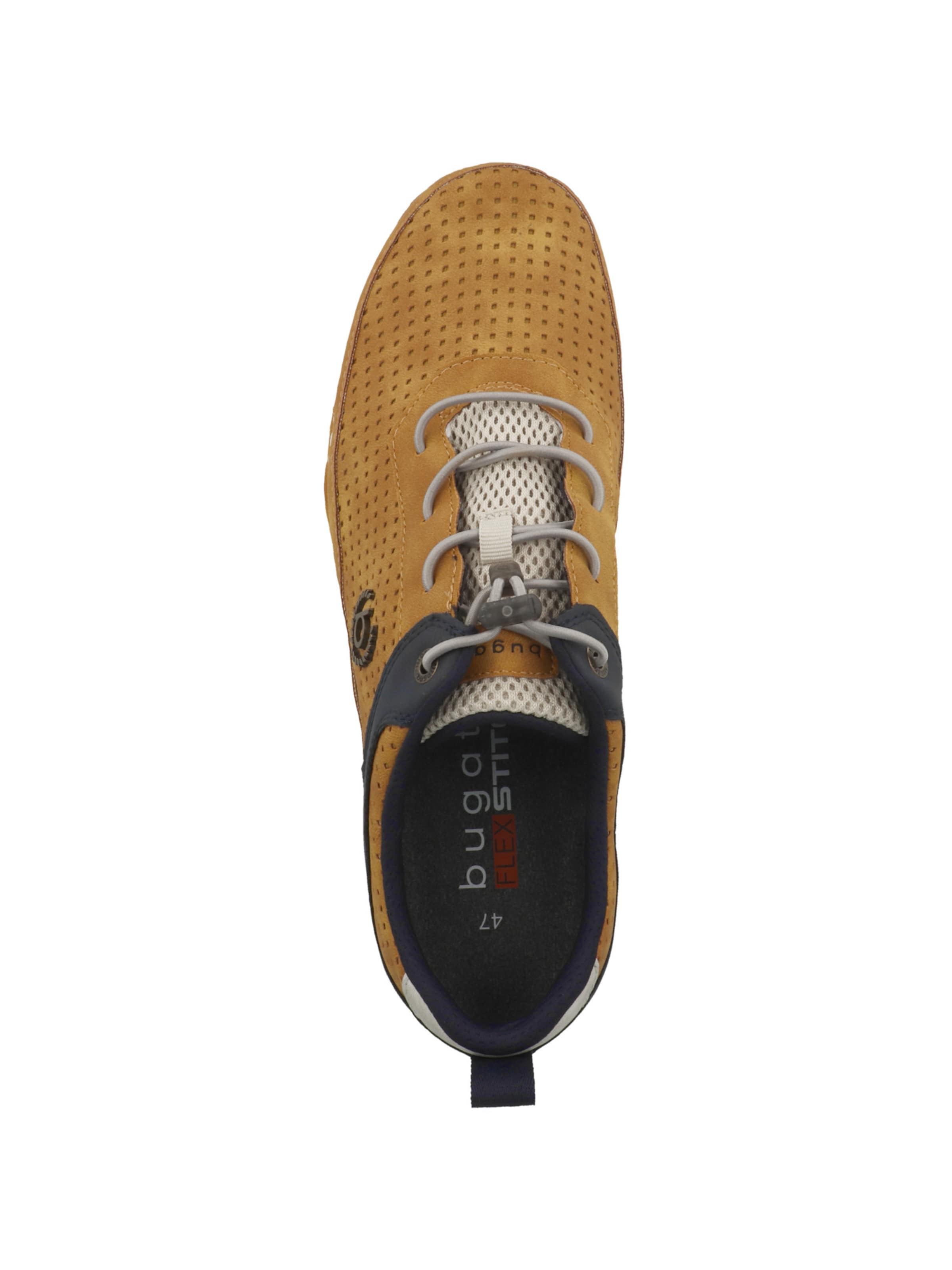 Chaussure de sport à lacets 'ASG03' bugatti en jaune