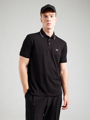 ARMANI EXCHANGE Tričko - Čierna: predná strana