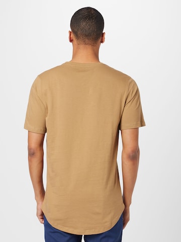 Coupe regular T-Shirt 'JJNOA' JACK & JONES en marron