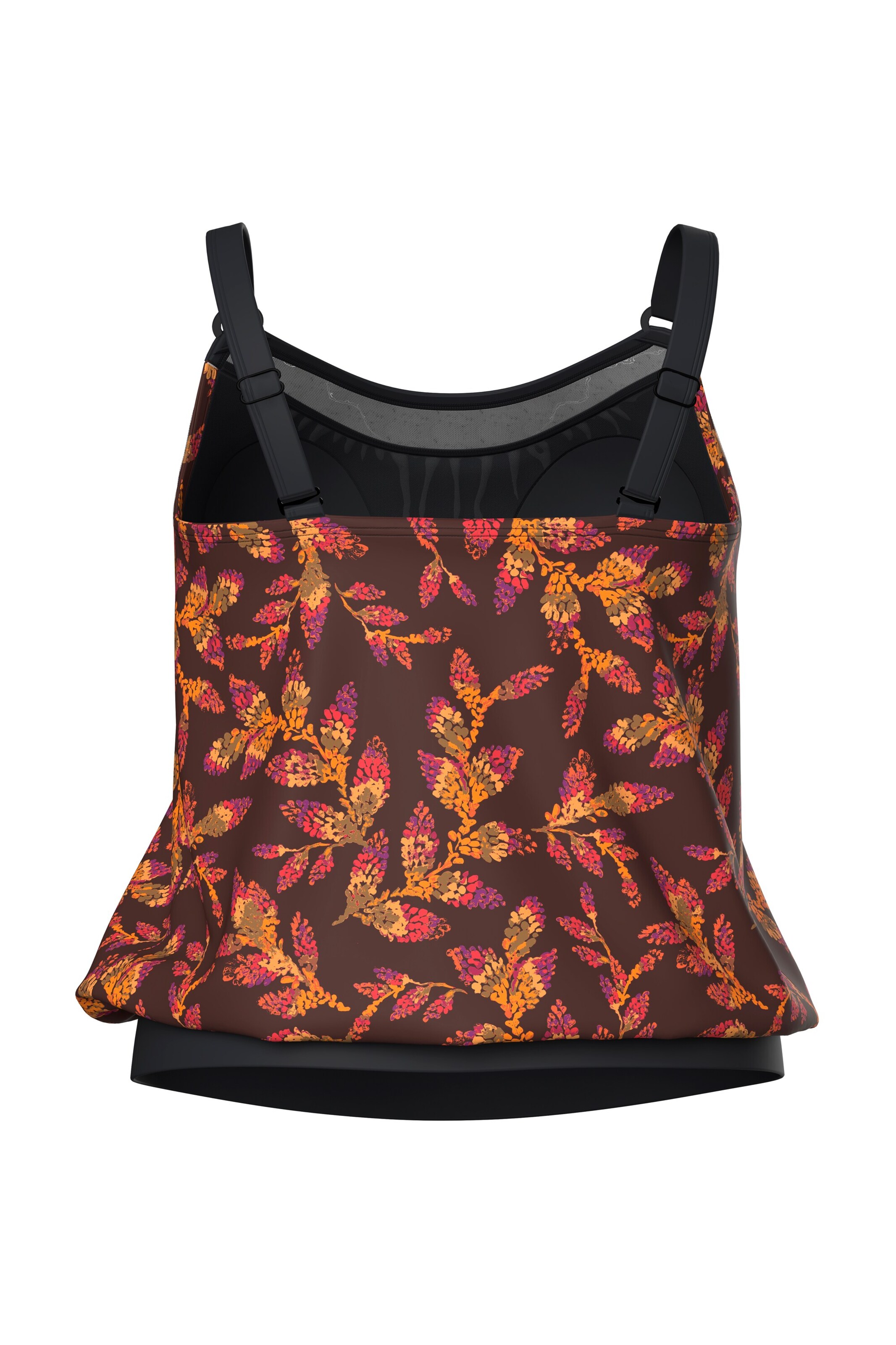 Ulla Popken Tankini in Braun