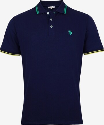 T-Shirt U.S. POLO ASSN. en bleu : devant