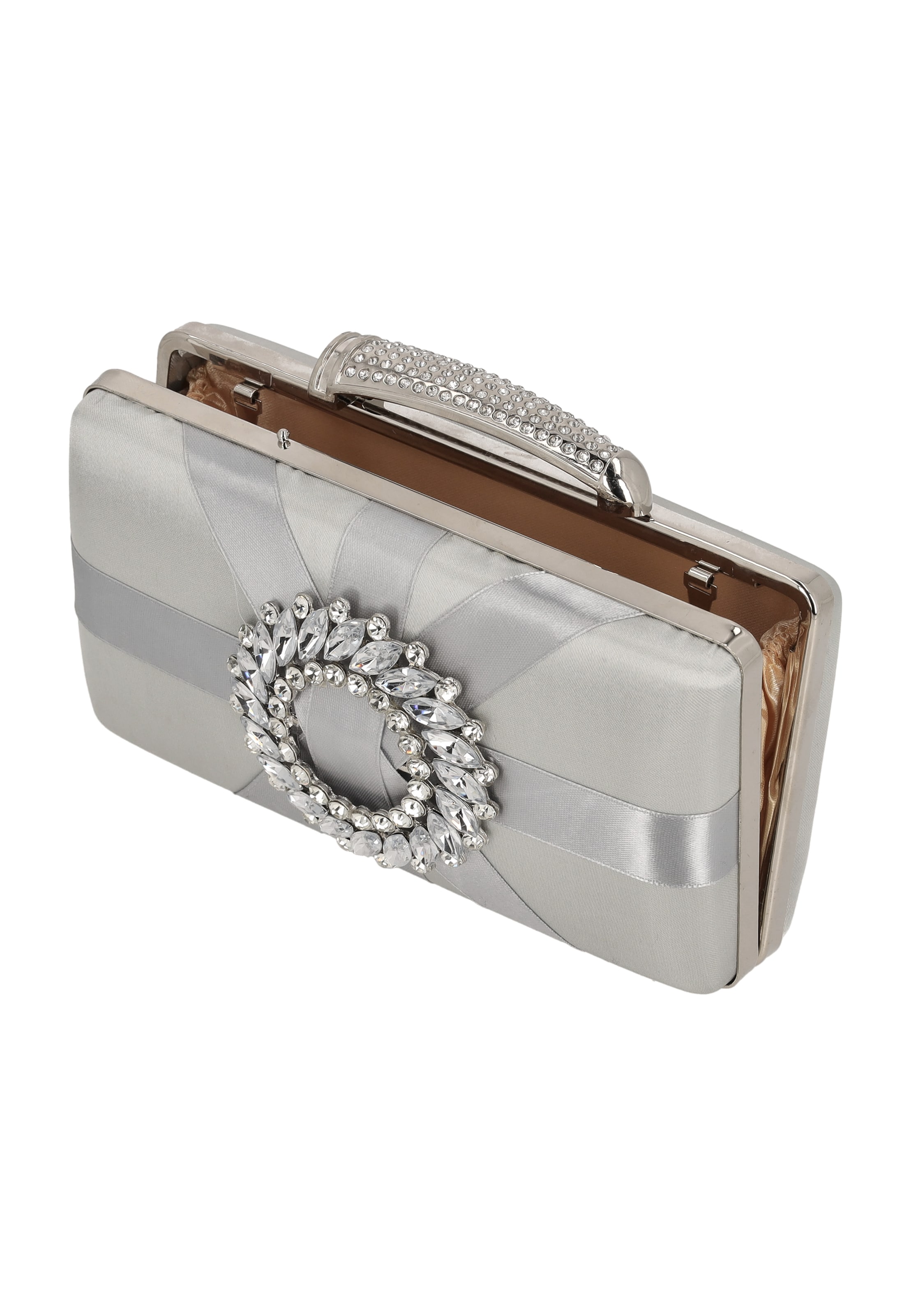 usha BLACK LABEL - Bolso de noche en plata