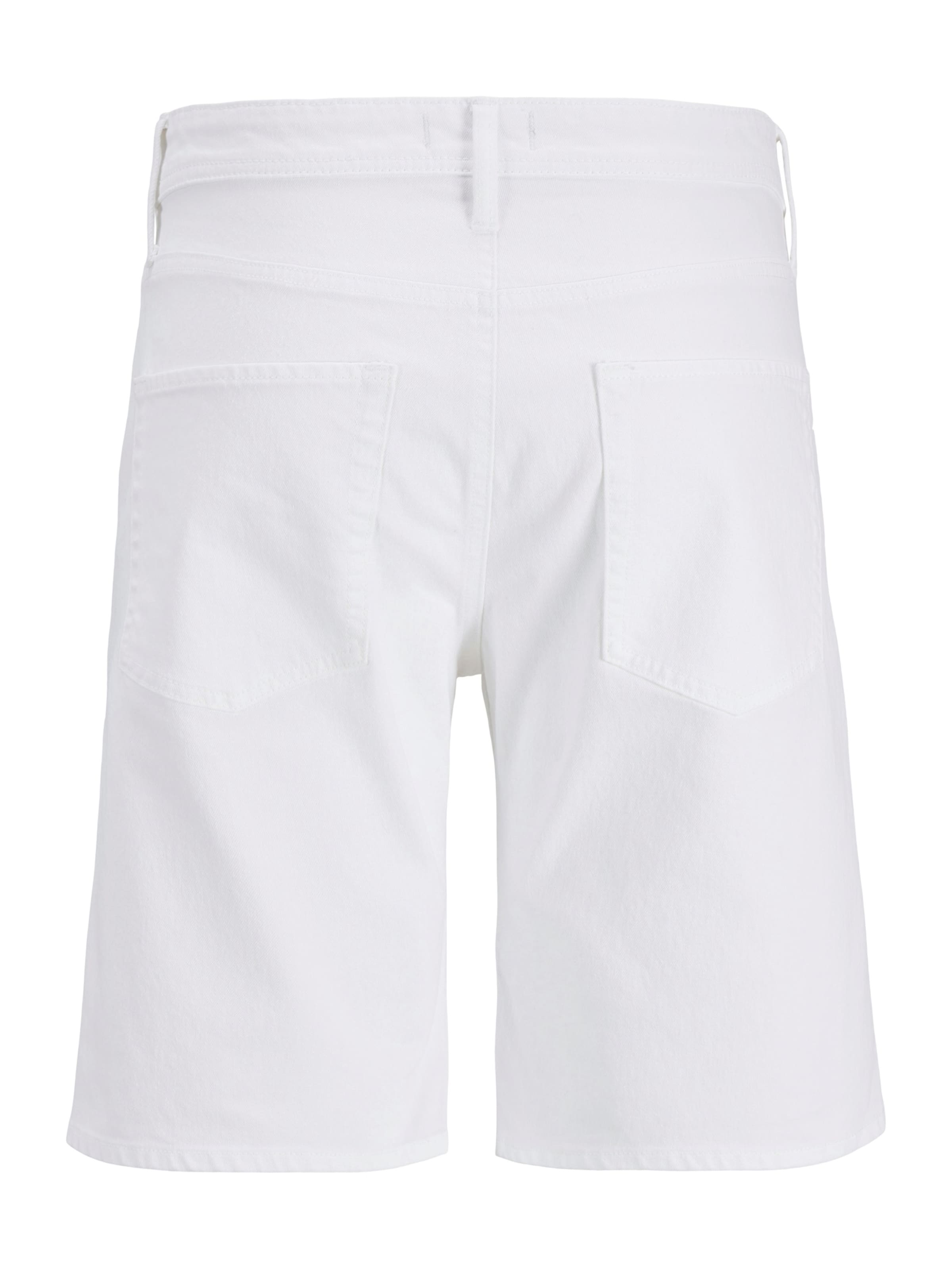 JACK & JONES Regularen Kavbojke 'JJIRICK JJORIGINAL' | bela barva