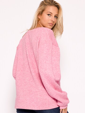 SASSYCLASSY Oversized Sweater in Pink