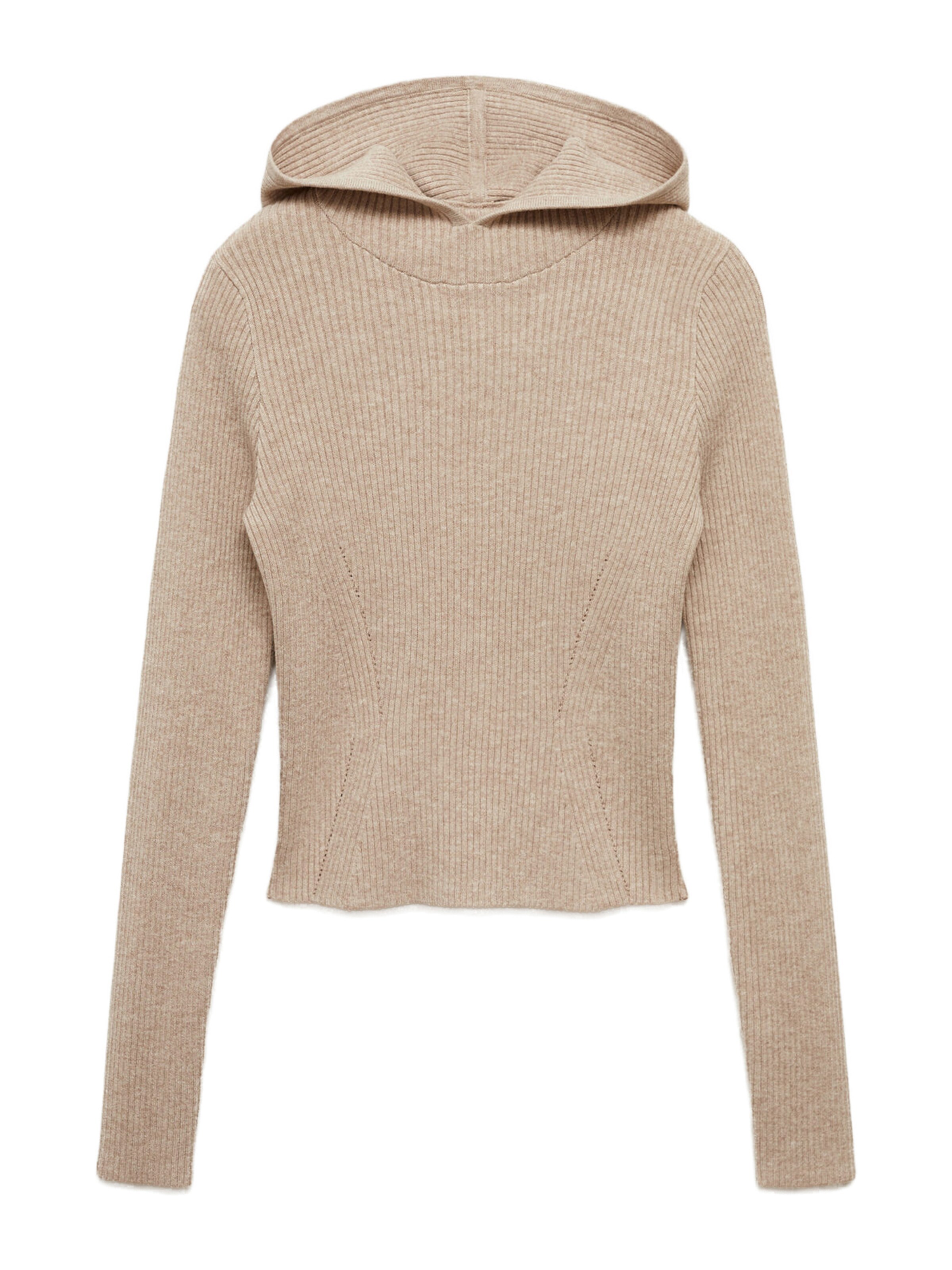 MANGO Trui 'NINJA' in Grijs: voorkant