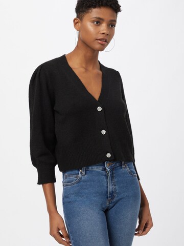 JDY Knit Cardigan 'Aida' in Black: front