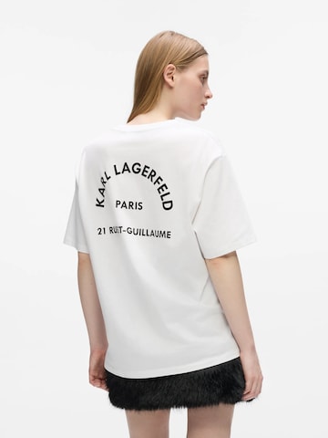Maglietta di Karl Lagerfeld in bianco