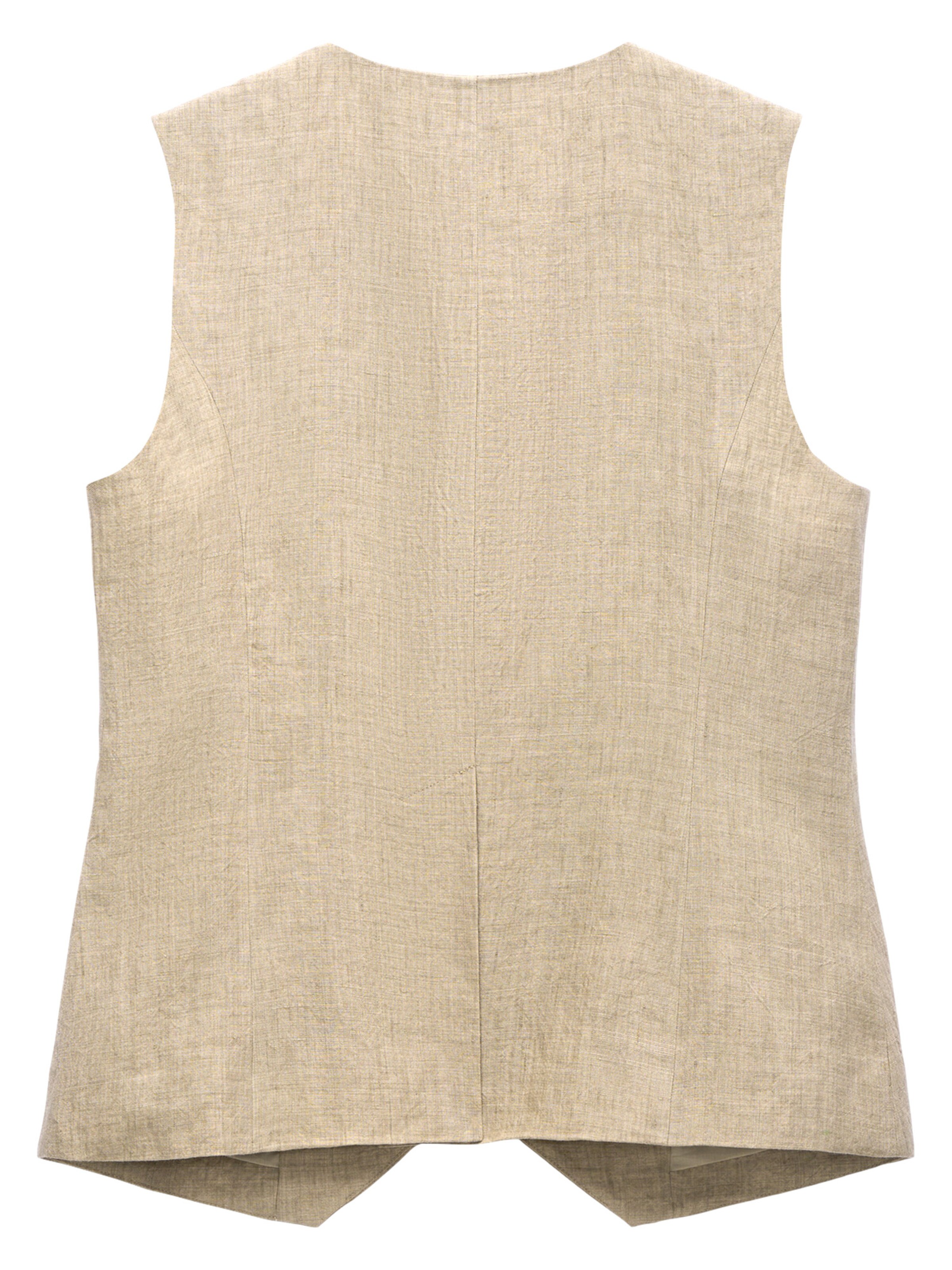 Gilet de costume Adolfo Dominguez en beige