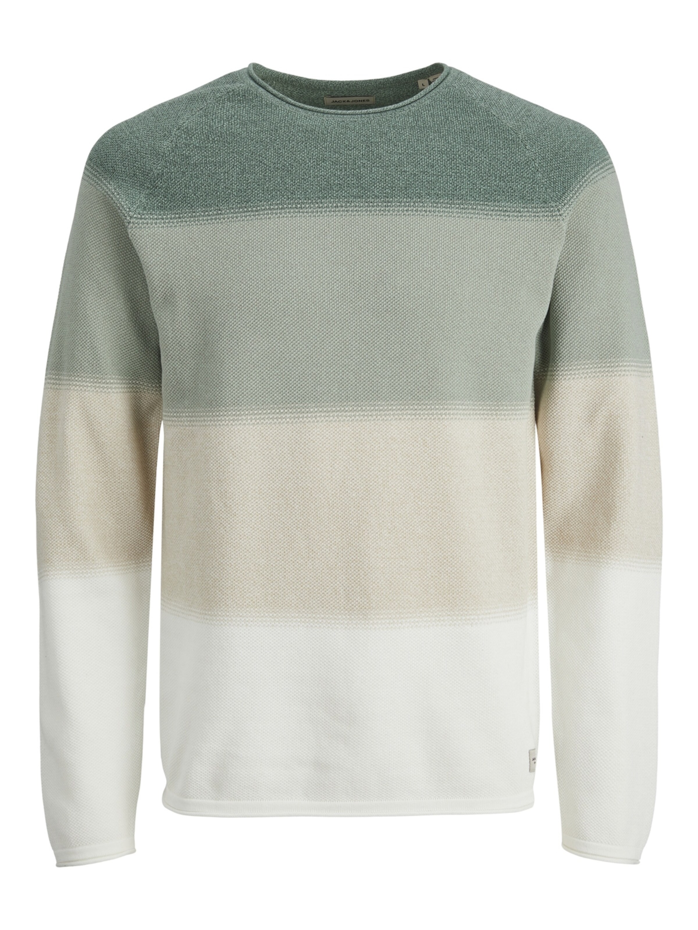 JACK & JONES Sweater 'Hill' in Green: front